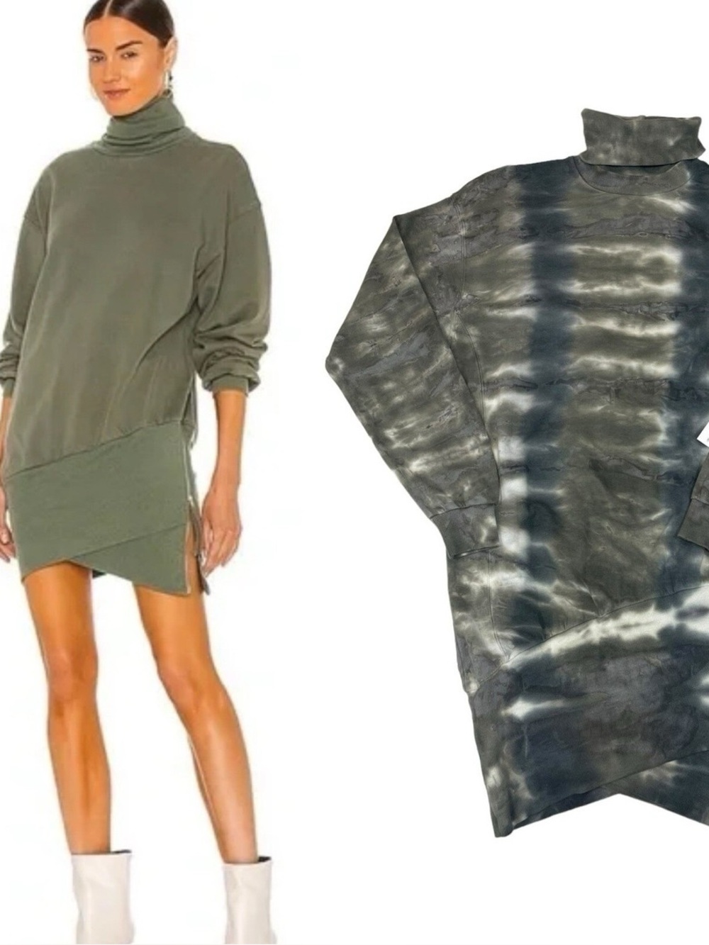 Young Fabulous & Broke sweatshirt mini dress
